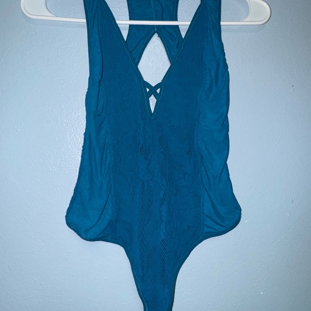 Victoria's Secret Teal Bodysuit